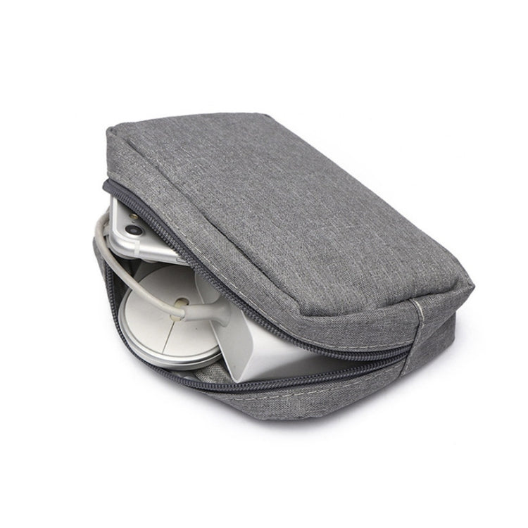 Multi-functional Headphone Charger Data Cable Storage Bag Power Pack, Size: S, 17 x 11.5 x 5.5cm (Grey) - Other by PMC Jewellery | Online Shopping South Africa | PMC Jewellery | Buy Now Pay Later Mobicred