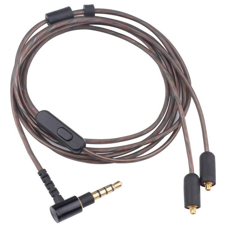 ZS0114 For Sony XBA-N3AP / XBA-N1AP 3.5mm Male to MMCX Wire Control Earphone Audio Cable, Cable Length: 1.2m - Headset Accessories by PMC Jewellery | Online Shopping South Africa | PMC Jewellery | Buy Now Pay Later Mobicred