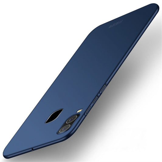 MOFI Frosted PC Ultra-thin Hard Case for Galaxy A20 / A30 (Blue) - Galaxy Phone Cases by MOFI | Online Shopping South Africa | PMC Jewellery