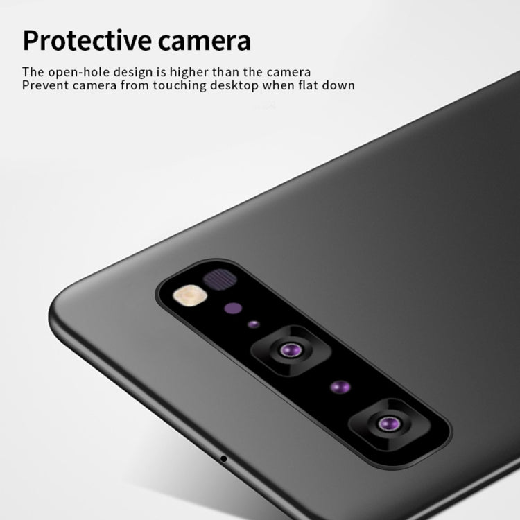 MOFI Frosted PC Ultra-thin Hard Case for Galaxy S10 5G (Black) - Galaxy Phone Cases by MOFI | Online Shopping South Africa | PMC Jewellery