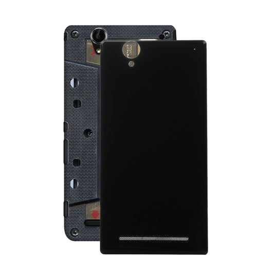 Ultra Back Battery Cover for Sony Xperia T2 (Black) - Back Cover by PMC Jewellery | Online Shopping South Africa | PMC Jewellery | Buy Now Pay Later Mobicred