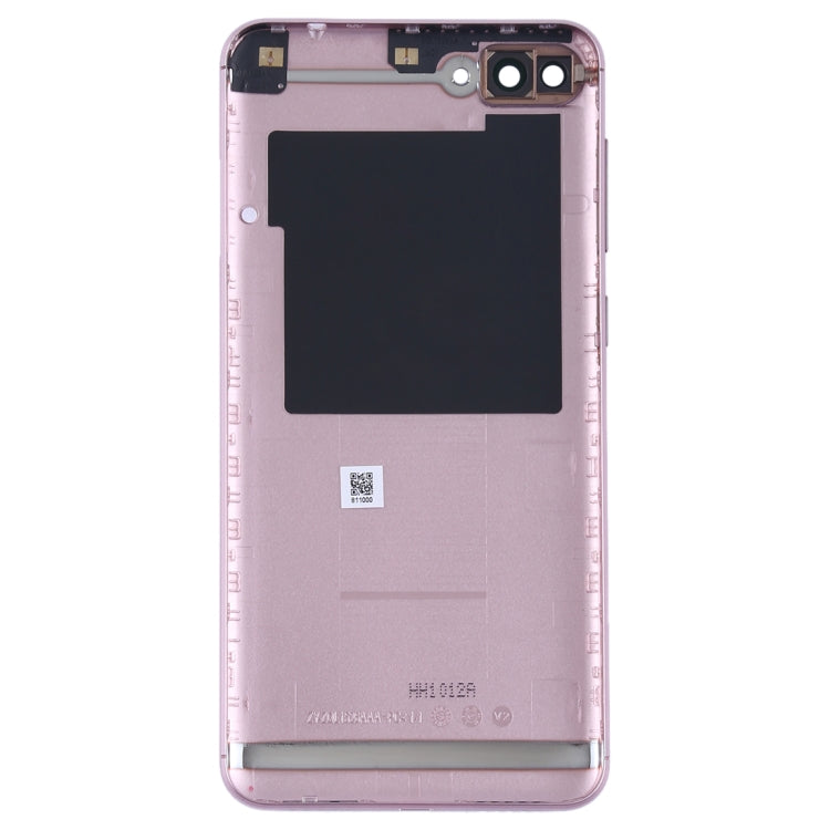 Back Cover with Camera Lens & Side Keys for Asus Zenfone 4 Max ZC520KL X00HD(Rose Gold) - Back Cover by PMC Jewellery | Online Shopping South Africa | PMC Jewellery | Buy Now Pay Later Mobicred