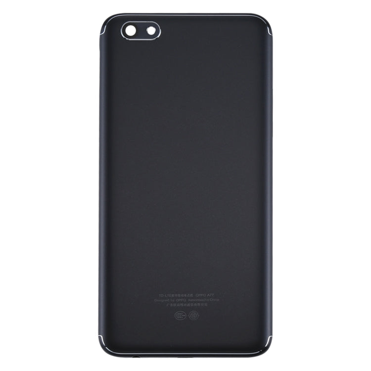 For OPPO A77 Back Cover (Black) - Back Cover by PMC Jewellery | Online Shopping South Africa | PMC Jewellery | Buy Now Pay Later Mobicred