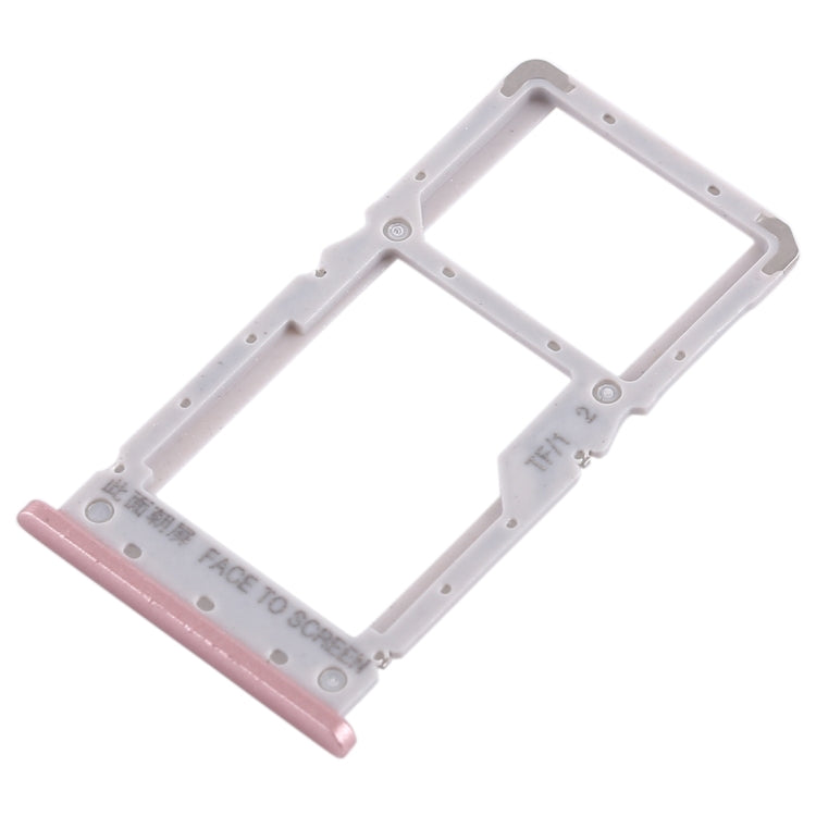 SIM Card Tray + SIM Card Tray / Micro SD Card Tray for Xiaomi Redmi Note 6 Pro (Rose Gold) - Card Tray by PMc TechLife | Online Shopping South Africa | PMc TechLife | Buy Now Pay Later Mobicred