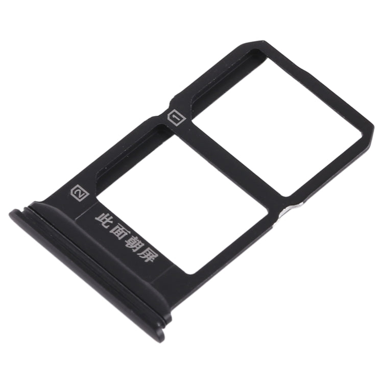 For Vivo X9s Plus 2 x SIM Card Tray (Black) - Card Tray by PMc TechLife | Online Shopping South Africa | PMc TechLife | Buy Now Pay Later Mobicred