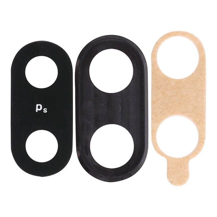 For Huawei Nova 3 10pcs Back Camera Bezel with Lens Cover & Adhesive (Black) - Camera by PMC Jewellery | Online Shopping South Africa | PMC Jewellery | Buy Now Pay Later Mobicred