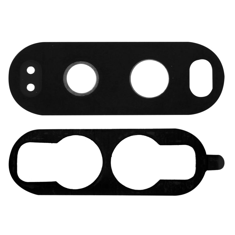 10 PCS Back Camera Lens with Adhesive for LG V20(Black) - For LG by PMC TechLife | Online Shopping South Africa | PMC TechLife | Buy Now Pay Later Mobicred