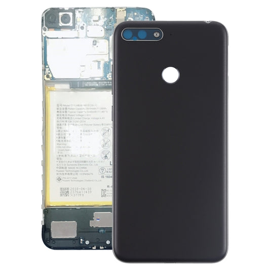 Back Cover with Side Keys for Huawei Y6 (2018)(Black) - Back Cover by PMC Jewellery | Online Shopping South Africa | PMC Jewellery | Buy Now Pay Later Mobicred