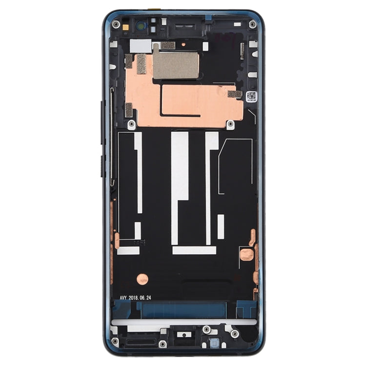 Middle Frame Bezel Plate for HTC U11+ (Black) - Full Housing Cover by PMC Jewellery | Online Shopping South Africa | PMC Jewellery | Buy Now Pay Later Mobicred
