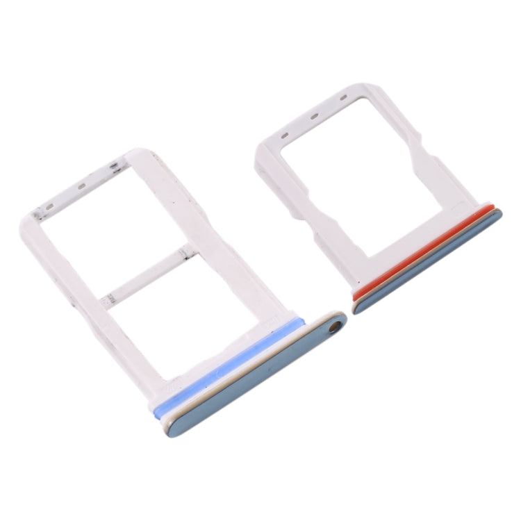 For Vivo S1 Pro SIM Card Tray + SIM Card Tray + Micro SD Card Tray (Silver) - Card Socket by PMc TechLife | Online Shopping South Africa | PMc TechLife | Buy Now Pay Later Mobicred