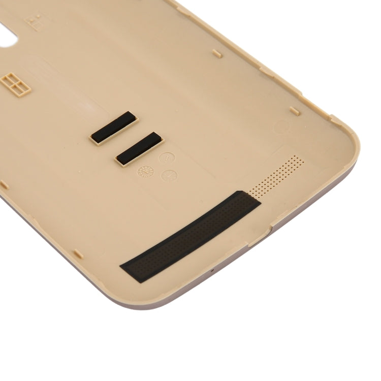 Original Brushed Texture Back Battery Cover for Asus Zenfone 2 / ZE551ML (Gold) - Back Cover by PMC Jewellery | Online Shopping South Africa | PMC Jewellery | Buy Now Pay Later Mobicred