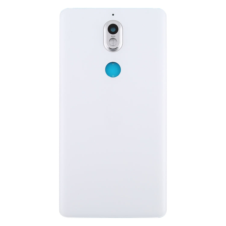 Battery Back Cover with Camera Lens for Nokia 7 TA-1041(White) - Back Cover by PMC Jewellery | Online Shopping South Africa | PMC Jewellery | Buy Now Pay Later Mobicred