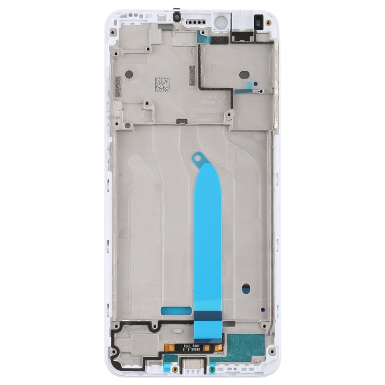 Middle Frame Bezel for Xiaomi Redmi 6 / Redmi 6A (White) - Frame Bezel Plate by PMC Jewellery | Online Shopping South Africa | PMC Jewellery | Buy Now Pay Later Mobicred