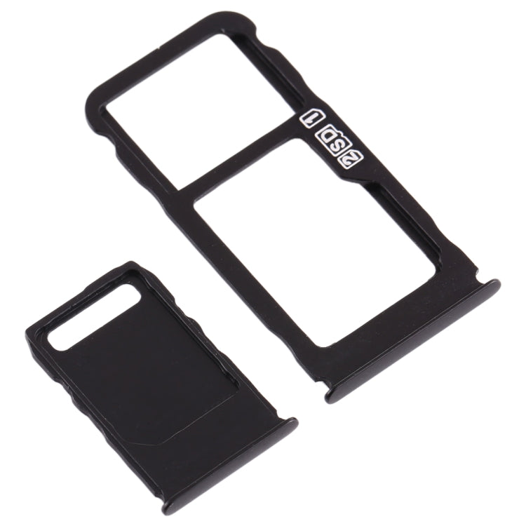 SIM Card Tray + SIM Card Tray + Micro SD Card Tray for Nokia 3.1 Plus (Blue) - Card Tray by PMc TechLife | Online Shopping South Africa | PMc TechLife | Buy Now Pay Later Mobicred
