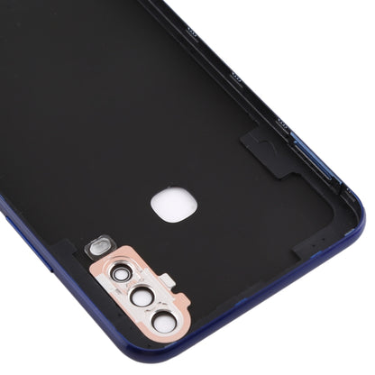 For Vivo Y3 Battery Back Cover with Camera Lens (Blue) - Back Cover by PMC Jewellery | Online Shopping South Africa | PMC Jewellery | Buy Now Pay Later Mobicred