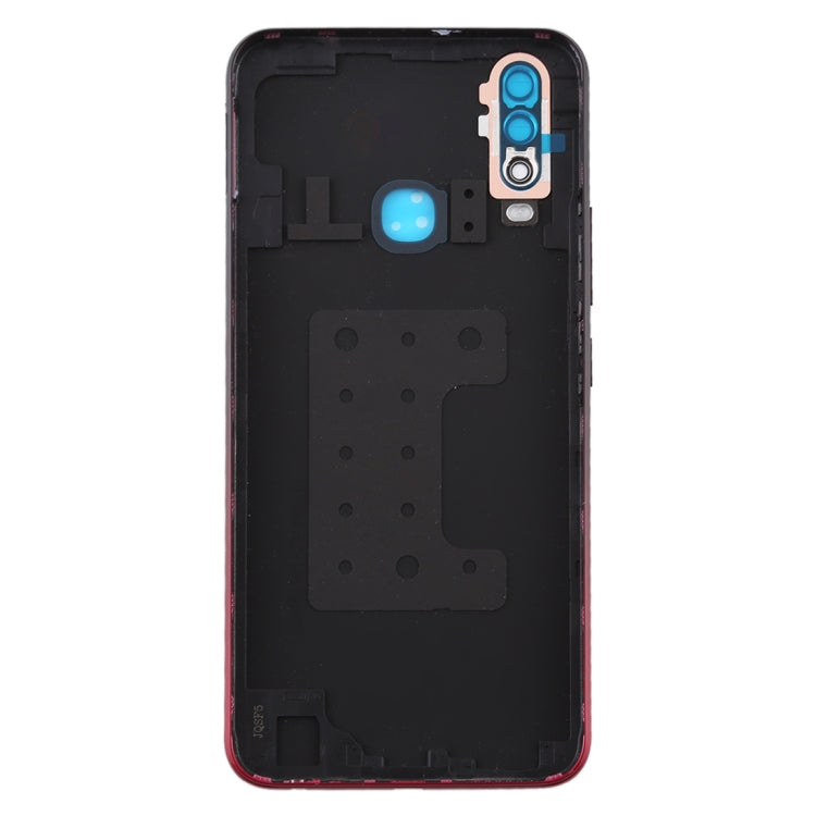 For Vivo Y3 Battery Back Cover with Camera Lens (Red) - Back Cover by PMC Jewellery | Online Shopping South Africa | PMC Jewellery | Buy Now Pay Later Mobicred