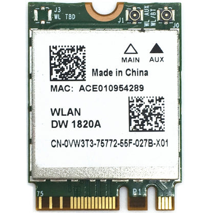 DW1820A BCM94350ZAE 802.11ac BT4.1 867Mbps M.2 / NGFF WiFi Wireless Card - Add-on Cards by PMC Jewellery | Online Shopping South Africa | PMC Jewellery