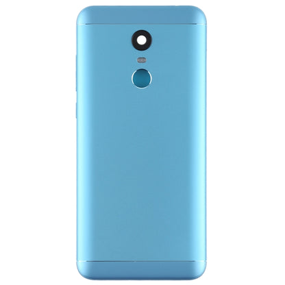 Back Cover with Camera Lens & Side Keys for Xiaomi Redmi 5 Plus(Blue) - Back Cover by PMC Jewellery | Online Shopping South Africa | PMC Jewellery | Buy Now Pay Later Mobicred