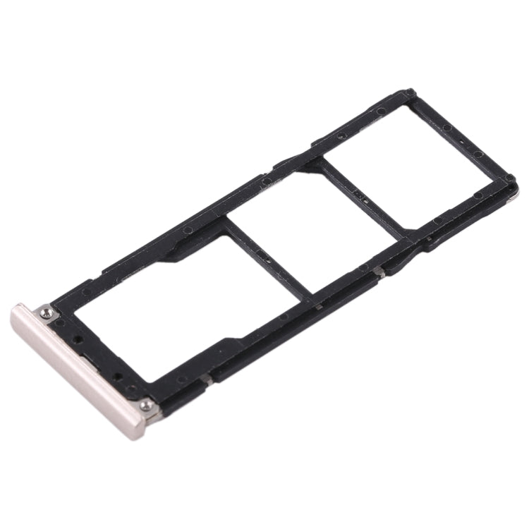 2 SIM Card Tray + Micro SD Card Tray for Xiaomi Redmi Note 5A(Gold) - Card Tray by PMc TechLife | Online Shopping South Africa | PMc TechLife | Buy Now Pay Later Mobicred