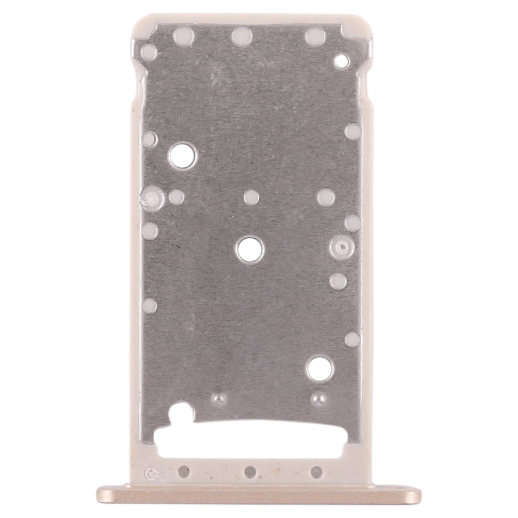 2 SIM Card Tray / Micro SD Card Tray for Huawei Enjoy 6 / AL10(Gold) - Card Socket by PMc TechLife | Online Shopping South Africa | PMc TechLife | Buy Now Pay Later Mobicred