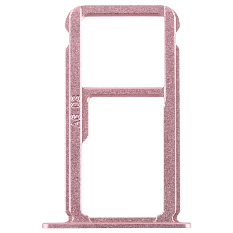 SIM Card Tray + SIM Card Tray / Micro SD Card for Huawei Honor 8 (Pink) - Card Socket by PMc TechLife | Online Shopping South Africa | PMc TechLife | Buy Now Pay Later Mobicred