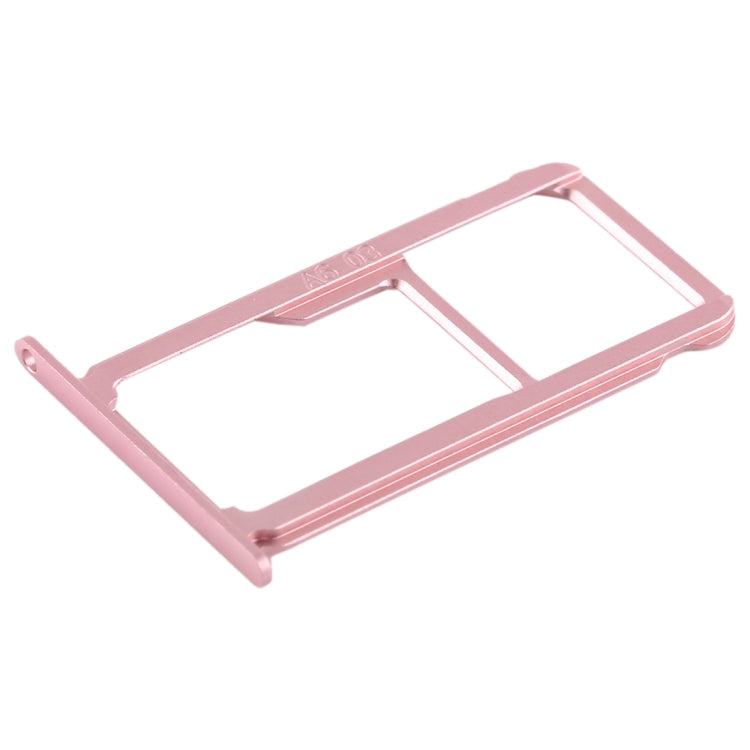 SIM Card Tray + SIM Card Tray / Micro SD Card for Huawei Honor 8 (Pink) - Card Socket by PMc TechLife | Online Shopping South Africa | PMc TechLife | Buy Now Pay Later Mobicred