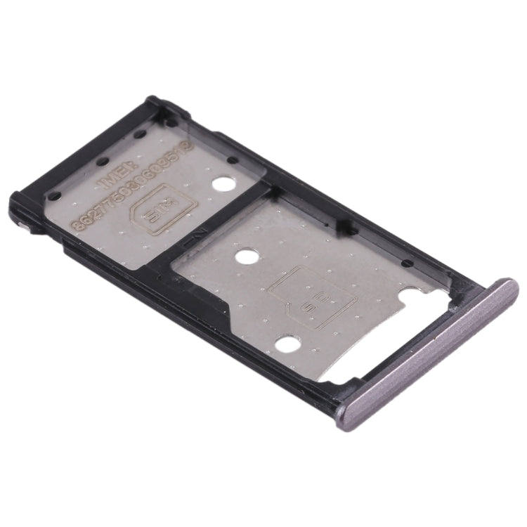 SIM Card Tray + SIM Card Tray / Micro SD Card Tray for Huawei Honor 5c (Grey) - Card Socket by PMc TechLife | Online Shopping South Africa | PMc TechLife | Buy Now Pay Later Mobicred