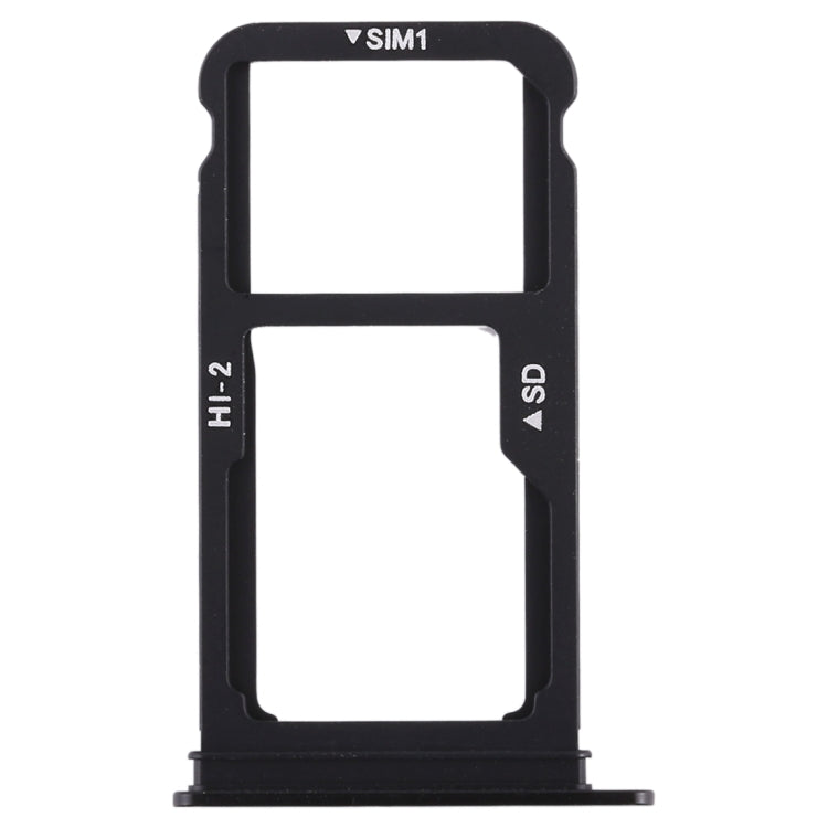 SIM Card Tray + SIM Card Tray / Micro SD Card for Huawei Mate 10 (Black) - Card Socket by PMc TechLife | Online Shopping South Africa | PMc TechLife | Buy Now Pay Later Mobicred