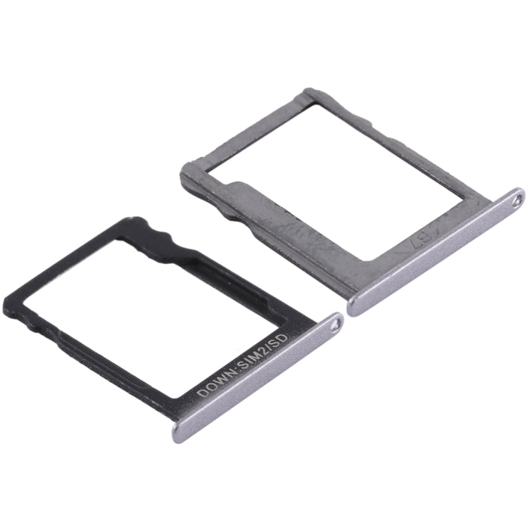 SIM Card Tray + SIM Card Tray / Micro SD Card for Huawei Enjoy 5s (Grey) - Card Socket by PMc TechLife | Online Shopping South Africa | PMc TechLife | Buy Now Pay Later Mobicred