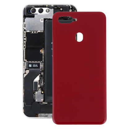 For OPPO A7 / A7n Battery Back Cover (Red) - Back Cover by PMC Jewellery | Online Shopping South Africa | PMC Jewellery | Buy Now Pay Later Mobicred