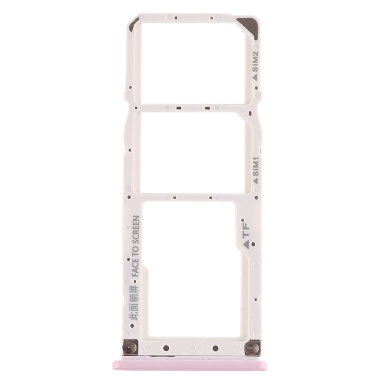 SIM Card Tray + SIM Card Tray + Micro SD Card Tray for Xiaomi Mi Play(Pink) - Card Tray by PMc TechLife | Online Shopping South Africa | PMc TechLife | Buy Now Pay Later Mobicred