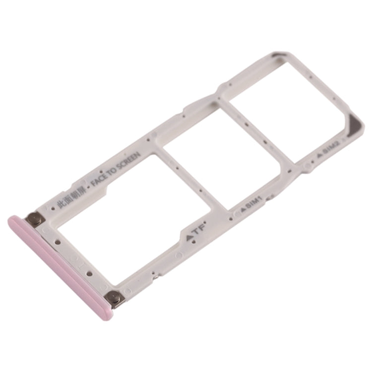 SIM Card Tray + SIM Card Tray + Micro SD Card Tray for Xiaomi Mi Play(Pink) - Card Tray by PMc TechLife | Online Shopping South Africa | PMc TechLife | Buy Now Pay Later Mobicred