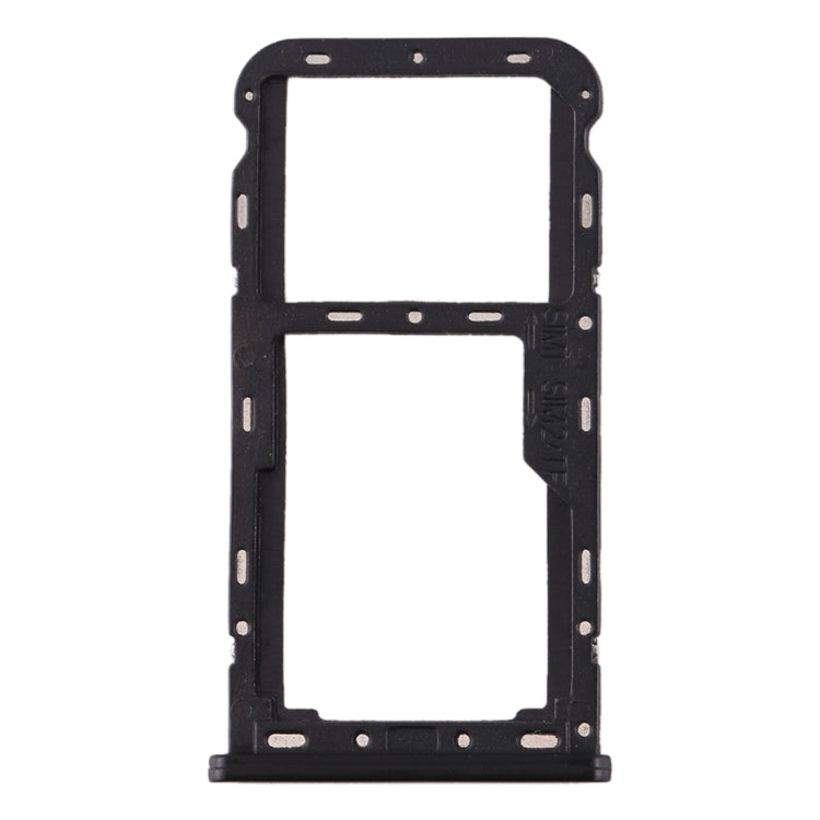 For Meizu M6T SIM Card Tray + SIM / Micro SD Card Tray (Black) - For Meizu by PMc TechLife | Online Shopping South Africa | PMc TechLife | Buy Now Pay Later Mobicred
