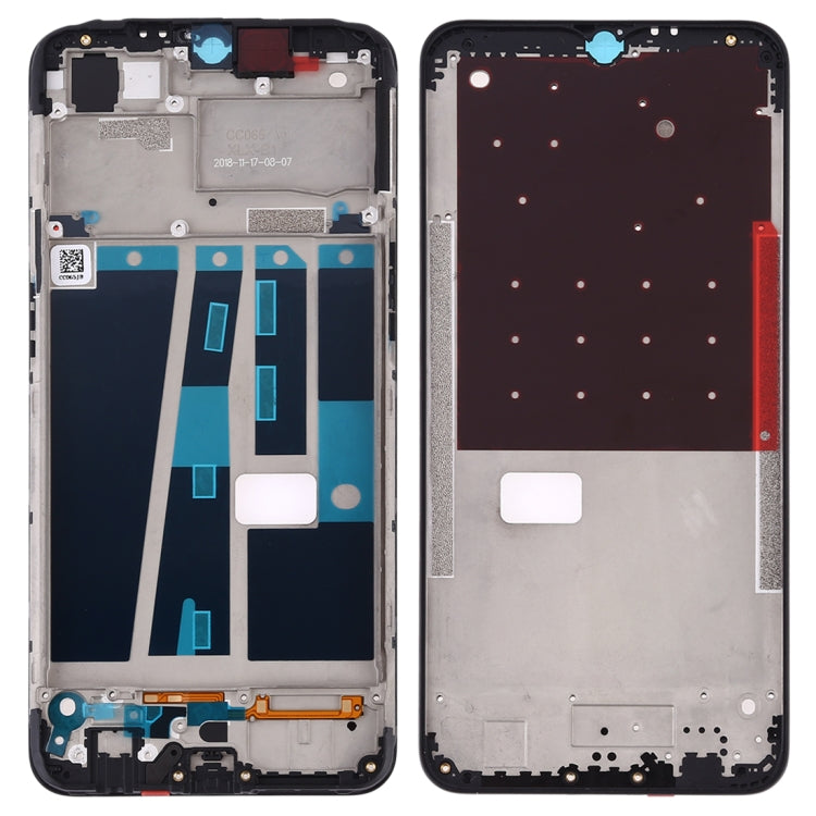 For OPPO A7 / A7n / AX7 Middle Frame Bezel Plate (Black) - Frame Bezel Plate by PMC TechLife | Online Shopping South Africa | PMC TechLife | Buy Now Pay Later Mobicred