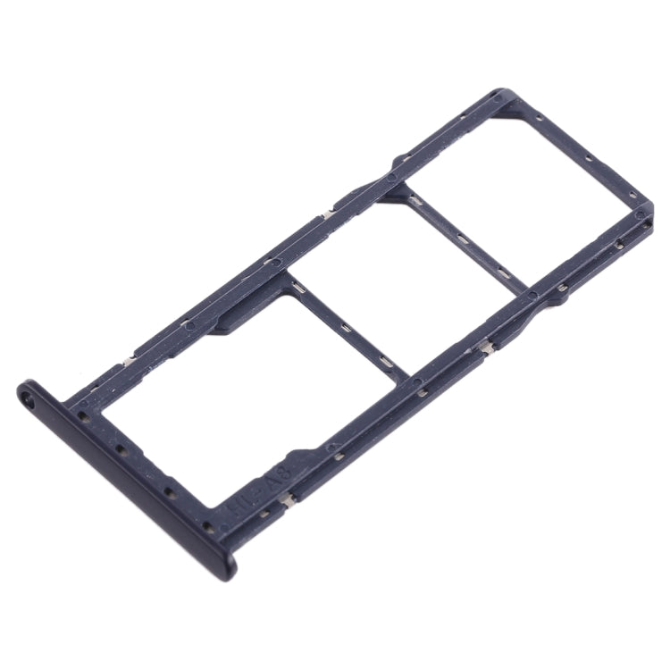 SIM Card Tray + Micro SD Card Tray for Huawei Honor 8C (Blue) - Card Socket by PMc TechLife | Online Shopping South Africa | PMc TechLife | Buy Now Pay Later Mobicred