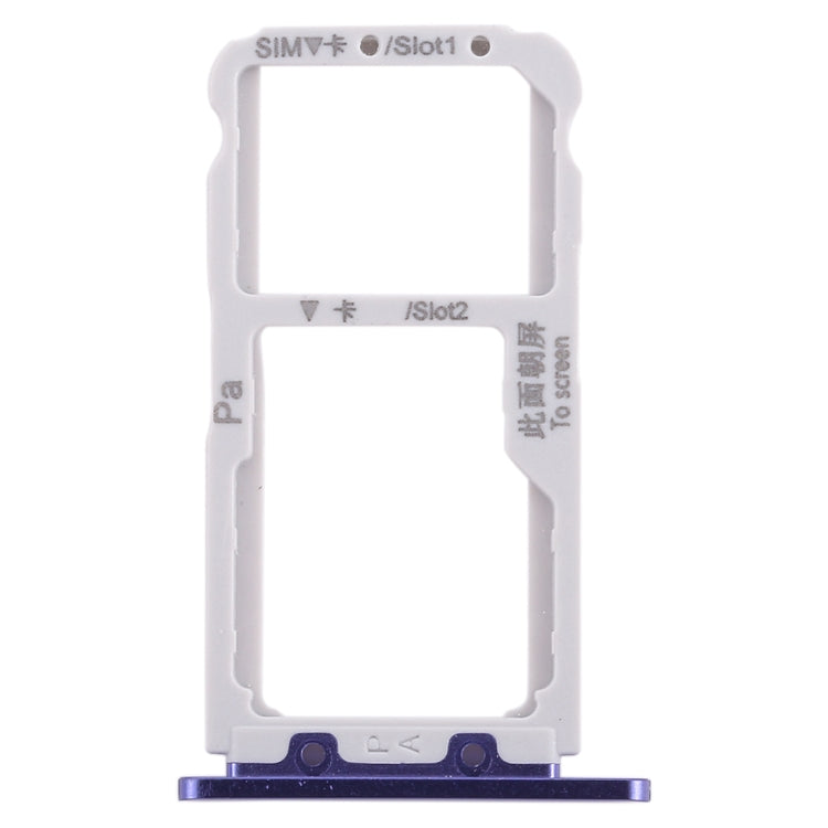 SIM Card Tray for Huawei Nova 3 (Purple) - Card Socket by PMC Jewellery | Online Shopping South Africa | PMC Jewellery