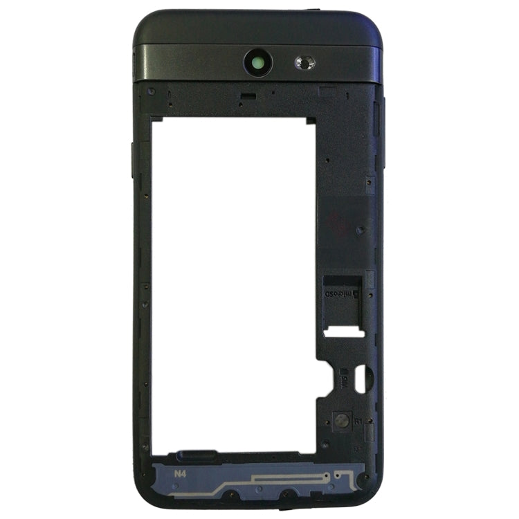 For Galaxy J7 V J727V (Verizon) Rear Housing Frame (Black) - Frame Bezel Plate by PMC Jewellery | Online Shopping South Africa | PMC Jewellery | Buy Now Pay Later Mobicred