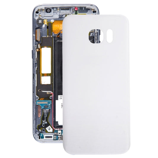 For Galaxy S7 Edge / G935 Battery Back Cover (White) - Back Cover by PMC Jewellery | Online Shopping South Africa | PMC Jewellery | Buy Now Pay Later Mobicred