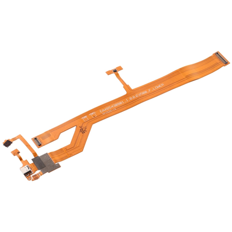 Charging Port with Microphone & Speaker Ringer Buzzer Flex Cable for LG G Pad 8.3 V500 - For LG by PMC TechLife | Online Shopping South Africa | PMC TechLife | Buy Now Pay Later Mobicred
