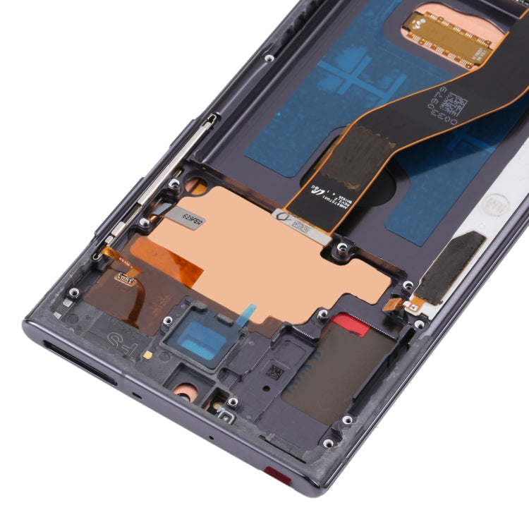 Original LCD Screen for Samsung Galaxy Note10+ 4G/Note10+ 5G SM-N976/N975 Digitizer Full Assembly With Frame (Black) - free shipping - PMc TechLife - Order now!