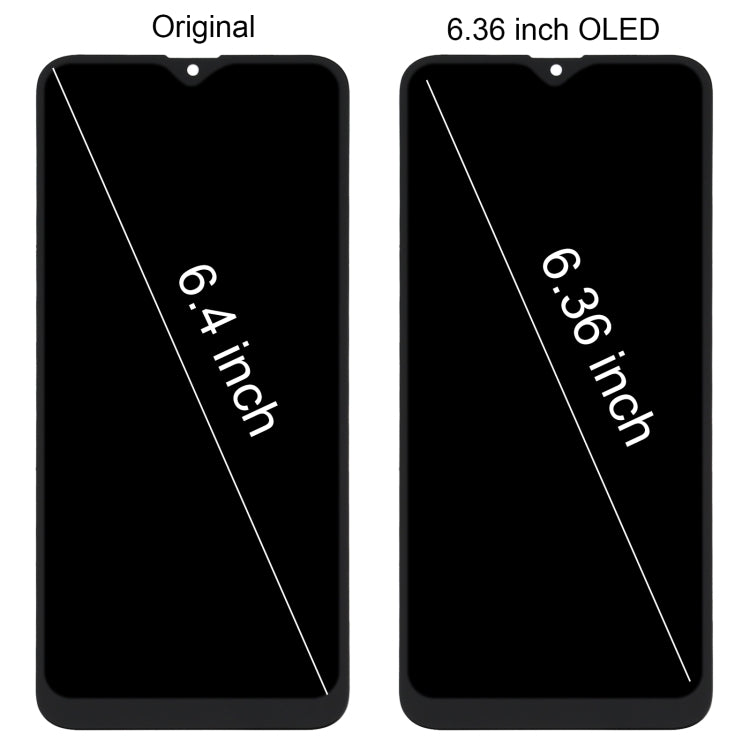 6.36 inch OLED LCD Screen for Samsung Galaxy A20 SM-A205 With Digitizer Full Assembly - free shipping - PMc TechLife - Order now!
