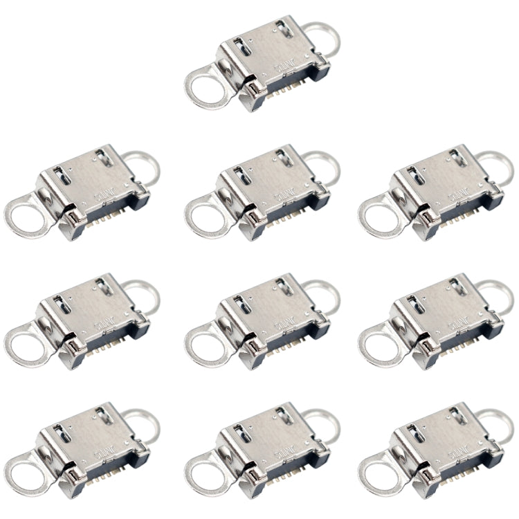 For Galaxy A9 (2016) A9000 A7100 A9100 A5100 10pcs Charging Port Connector - Single Tail Connector by PMC Jewellery | Online Shopping South Africa | PMC Jewellery | Buy Now Pay Later Mobicred