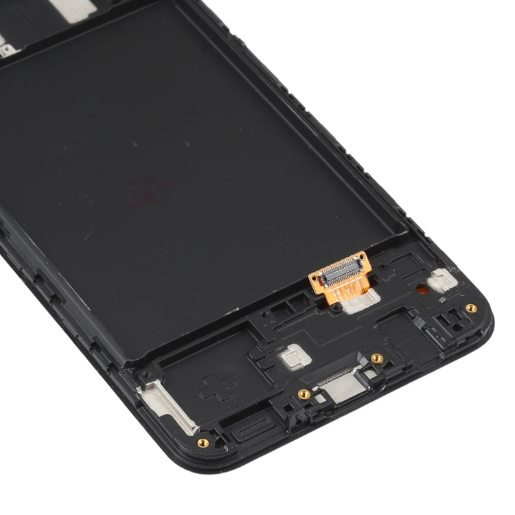 6.36 inch OLED LCD Screen for Samsung Galaxy A20 SM-A205 Digitizer Full Assembly with Frame (Black) - free shipping - PMc TechLife - Order now!
