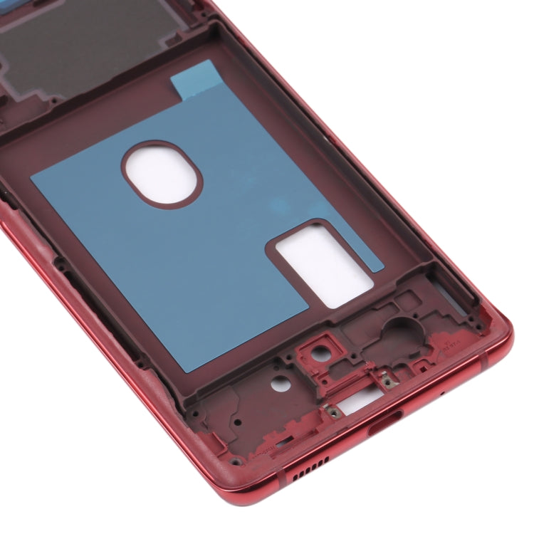 For Samsung Galaxy S20 FE 5G SM-G781B Middle Frame Bezel Plate (Red) - free shipping - PMc TechLife - Order now!