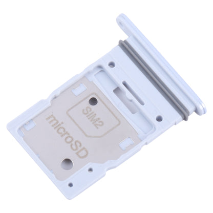 For Samsung Galaxy A35 SM-A356B Original SIM Card Tray + SIM / Micro SD Card Tray (Silver) - Card Socket by PMC Jewellery | Online Shopping South Africa | PMC Jewellery