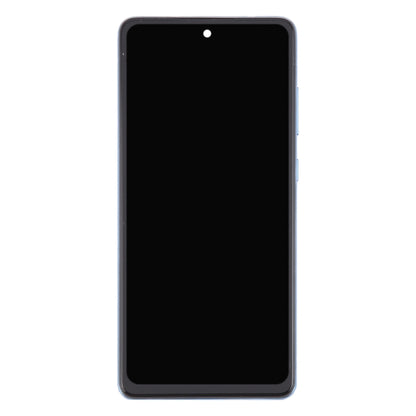 For Samsung Galaxy A72 4G SM-A725 6.43 inch Original LCD Screen Digitizer Full Assembly with Frame (Blue) - LCD Screen by PMC Jewellery | Online Shopping South Africa | PMC Jewellery | Buy Now Pay Later Mobicred