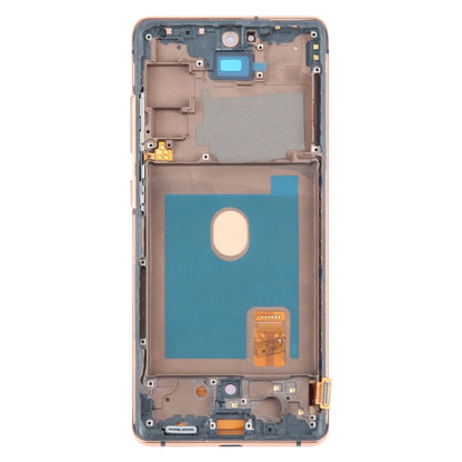 For Samsung Galaxy S20 FE SM-G780F 6.43 inch OLED LCD Screen Digitizer Full Assembly with Frame (Gold) - LCD Screen by PMC Jewellery | Online Shopping South Africa | PMC Jewellery | Buy Now Pay Later Mobicred