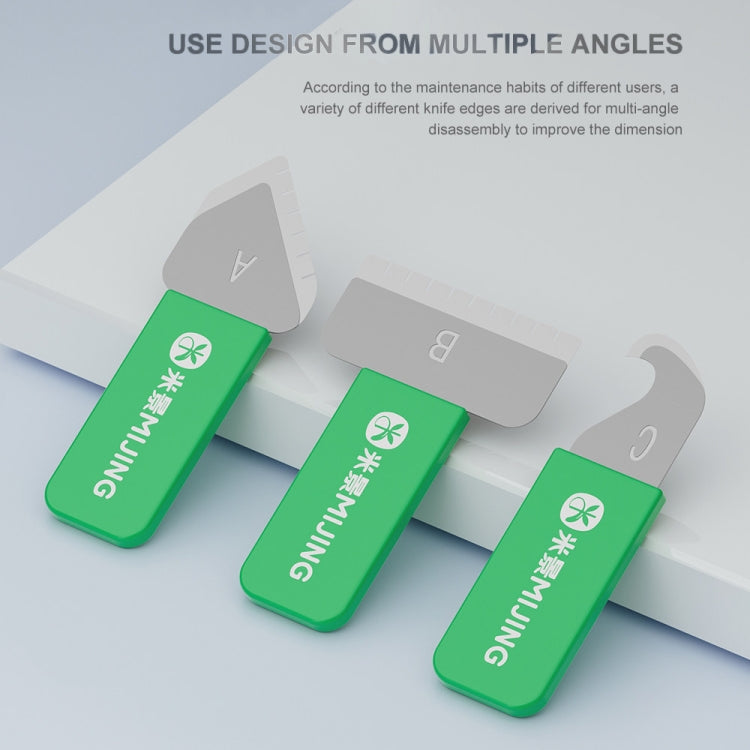 Mijing ABC Multipurpose Tooth-Type Professional LCD Screen Dismantling Tool Set - Crowbar by MIJING | Online Shopping South Africa | PMC Jewellery | Buy Now Pay Later Mobicred