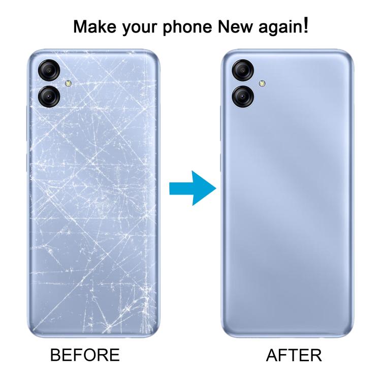 For Samsung Galaxy A04e SM-A042F Back Cover with Camera Lens Cover(Gray) - free shipping - PMC TechLife - Order now!