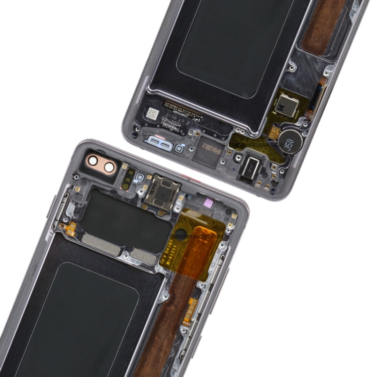 Original Super AMOLED LCD Screen for Samsung Galaxy S10+ Digitizer Full Assembly with Frame (Black) - free shipping - PMc TechLife - Order now!